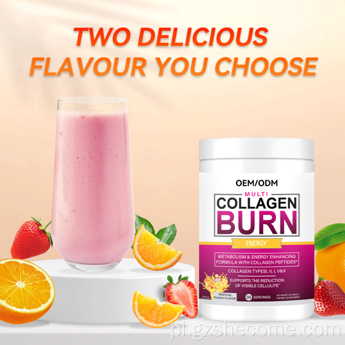 Organiczne hydrolizowane kolagenowe peptydy multi kolagen